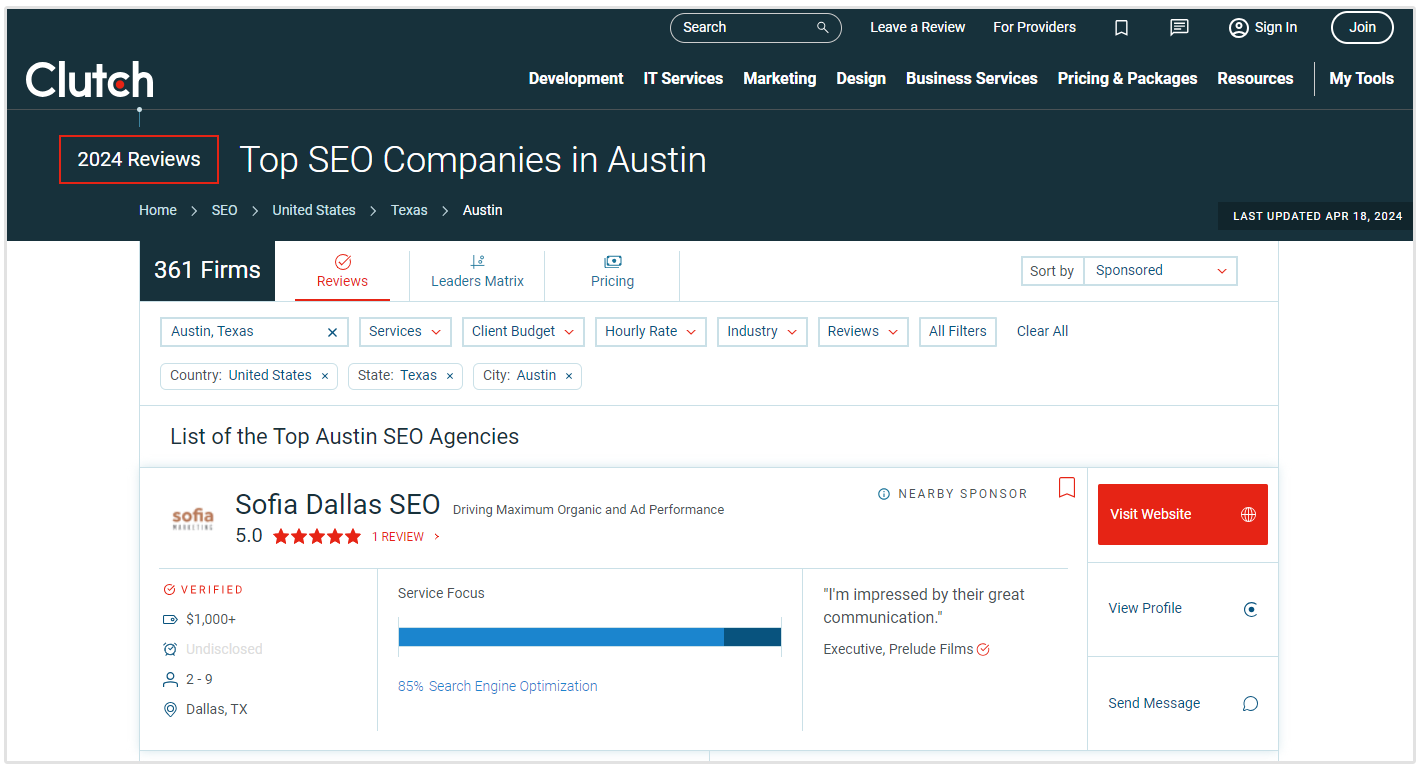 agencias de seo en austin